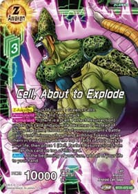 Cell, About to Explode - Wild Resurgence - Dragon Ball Super: Masters card