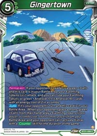 Gingertown - Wild Resurgence - Dragon Ball Super: Masters card
