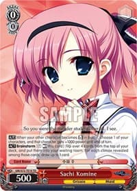 Sachi Komine - The Fruit of Grisaia - Weiss Schwarz card