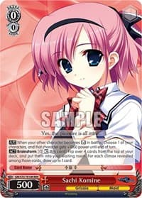 Sachi Komine (RRR) - The Fruit of Grisaia - Weiss Schwarz card