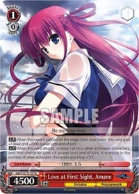 Love at First Sight, Amane - The Fruit of Grisaia - Weiss Schwarz card