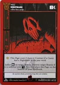 Nightmare - Native: First Edition Release Event Deck - MetaZoo card