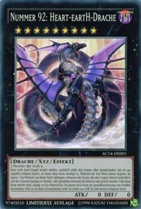 Number 92: Heart-eartH Dragon (German) - "Nummer 92: Heart-eartH-Drache" - Advent Calendar 2014 (Adventskalender ZEXAL-Edition) - YuGiOh card