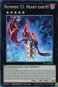 Number 53: Heart-eartH (German) - "Nummer 53: Heart-eartH" - Advent Calendar 2014 (Adventskalender ZEXAL-Edition) - YuGiOh card
