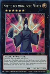 Norito the Moral Leader (German) - "Norito der moralische Führer" - Advent Calendar 2014 (Adventskalender ZEXAL-Edition) - YuGiOh card