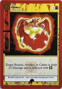 Fireball - Native: First Edition Release Event Deck - MetaZoo card