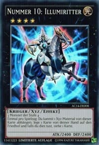 Number 10: Illumiknight (German) - "Nummer 10: Illumiritter" - Advent Calendar 2014 (Adventskalender ZEXAL-Edition) - YuGiOh card