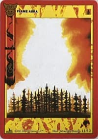 Flame Aura - Native: First Edition Release Event Deck - MetaZoo card
