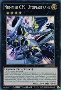 Number C39: Utopia Ray (German) - "Nummer C39: Utopiastrahl" - Advent Calendar 2014 (Adventskalender ZEXAL-Edition) - YuGiOh card