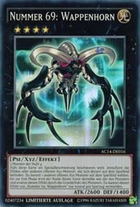 Number 69: Heraldry Crest (German) - "Nummer 69: Wappenhorn" - Advent Calendar 2014 (Adventskalender ZEXAL-Edition) - YuGiOh card