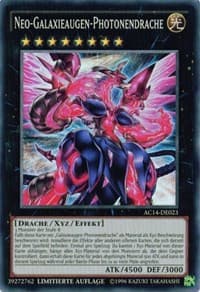 Neo Galaxy-Eyes Photon Dragon (German) - "Neo-Galaxieaugen-Photonendrache" - Advent Calendar 2014 (Adventskalender ZEXAL-Edition) - YuGiOh card