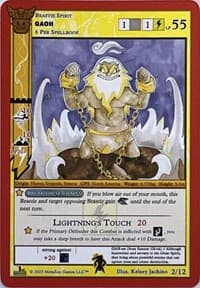 Gaoh - Native: First Edition Release Event Deck - MetaZoo card