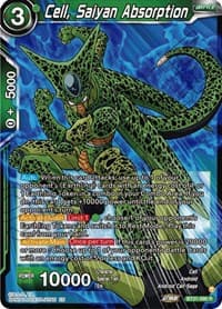 Cell, Saiyan Absorption - Wild Resurgence - Dragon Ball Super: Masters card