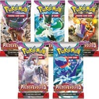 Paldea Evolved Booster Pack Art Bundle [Set of 5] - SV02: Paldea Evolved - Pokemon card