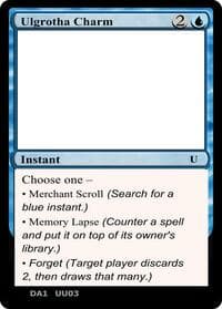 Ulgrotha Charm - Un-Known Event Playtest Cards - Magic: The Gathering card