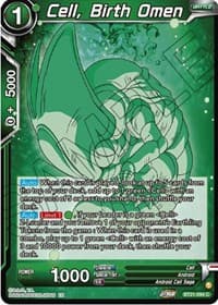 Cell, Birth Omen - Wild Resurgence - Dragon Ball Super: Masters card