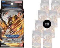 Dragon of Courage Starter Deck Display - Starter Deck 15: Dragon of Courage - Digimon Card Game card