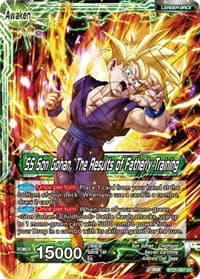 Son Gohan // SS Son Gohan, The Results of Fatherly Training - Wild Resurgence - Dragon Ball Super: Masters card