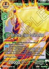 SS2 Son Gohan, Trigger to Fierce Rage - Wild Resurgence - Dragon Ball Super: Masters card