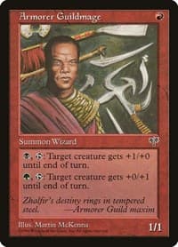 Armorer Guildmage - Mirage - Magic: The Gathering card