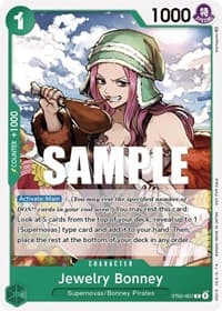 Jewelry Bonney (Tournament Pack Vol. 3) [Participant] - One Piece Promotion Cards - One Piece Card Game card