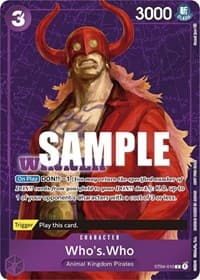 Who's.Who (Tournament Pack Vol. 3) [Winner] - One Piece Promotion Cards - One Piece Card Game card