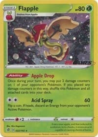 Flapple - 022/192 (EB Games Exclusive) - Miscellaneous Cards & Products - Pokemon card