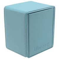 Vivid Alcove Flip Deck Box - Light Blue - Ultra Pro Deck Boxes - Deck Boxes card