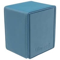 Vivid Alcove Flip Deck Box - Teal - Ultra Pro Deck Boxes - Deck Boxes card