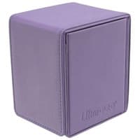 Vivid Alcove Flip Deck Box - Purple - Ultra Pro Deck Boxes - Deck Boxes card