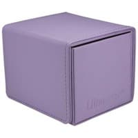 Vivid Alcove Edge Deck Box - Purple - Ultra Pro Deck Boxes - Deck Boxes card