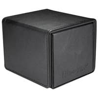Vivid Alcove Edge Deck Box - Black - Ultra Pro Deck Boxes - Deck Boxes card