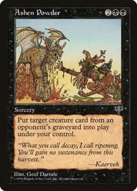 Ashen Powder - Mirage - Magic: The Gathering card