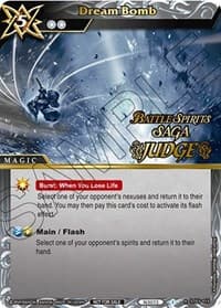 Dream Bomb (Judge Pack Vol. 1) - Battle Spirits Saga Promo Cards - Battle Spirits Saga card