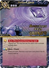 Poison Shot (Judge Pack Vol. 1) - Battle Spirits Saga Promo Cards - Battle Spirits Saga card