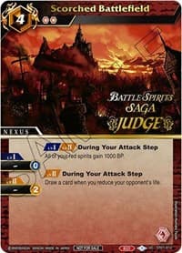 Scorched Battlefield (Judge Pack Vol. 1) - Battle Spirits Saga Promo Cards - Battle Spirits Saga card