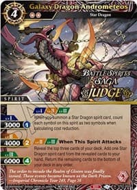Galaxy Dragon Andrometeos (Judge Pack Vol. 1) - Battle Spirits Saga Promo Cards - Battle Spirits Saga card