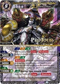 Grand Underworld Trio Queen Meduke (X Rare Special Pack Vol. 1) - Battle Spirits Saga Promo Cards - Battle Spirits Saga card