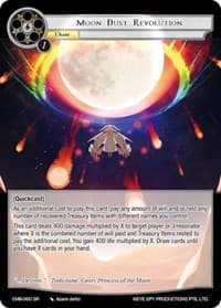 Moon Dust Revolution - Crimson Moon's Battleground - Force of Will card