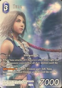 Yuna (Full Art Reprint) - Deck Exclusive Cards - Final Fantasy TCG card
