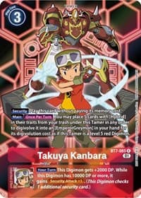 Takuya Kanbara (D-Scanner Alternate Art) - Next Adventure - Digimon Card Game card