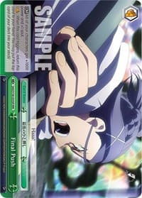 Final Push (RRR) - Sword Art Online Animation 10th Anniversary - Weiss Schwarz card