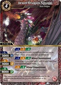 Jewel Dragon Smagg - Expansion Set 01: Elemental Spark - Battle Spirits Saga card
