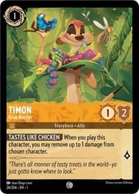 Timon - Grub Rustler - The First Chapter - Disney Lorcana card