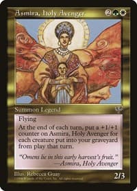 Asmira, Holy Avenger - Mirage - Magic: The Gathering card