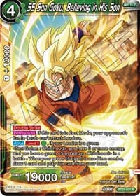 SS Son Goku, Believing in His Son - Wild Resurgence - Dragon Ball Super: Masters card