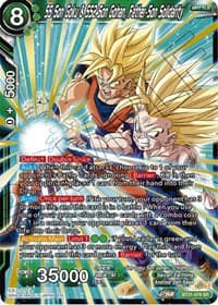 SS Son Goku & SS2 Son Gohan, Father-Son Solidarity - Wild Resurgence - Dragon Ball Super: Masters card