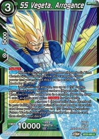 SS Vegeta, Arrogance - Wild Resurgence - Dragon Ball Super: Masters card