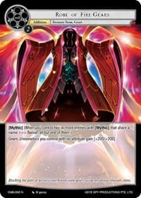 Robe of Fire-Gears - Crimson Moon's Battleground - Force of Will card