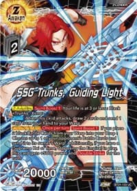 SSG Trunks, Guiding Light - Wild Resurgence - Dragon Ball Super: Masters card